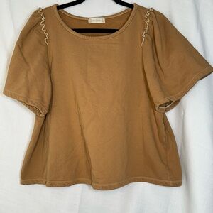 Brown blouse